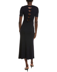 Maje Rib Knit Maxi Dress