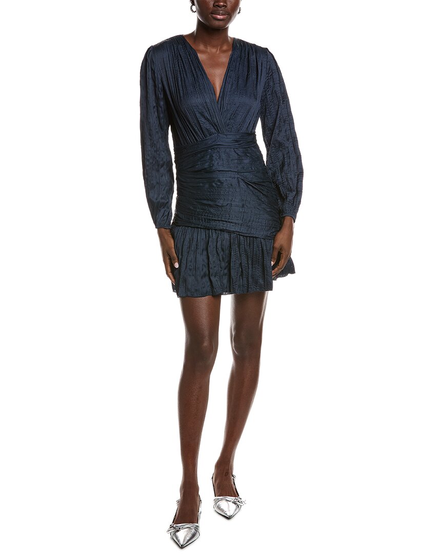 Maje Crinkled Mini Dress