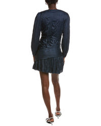 Maje Crinkled Mini Dress