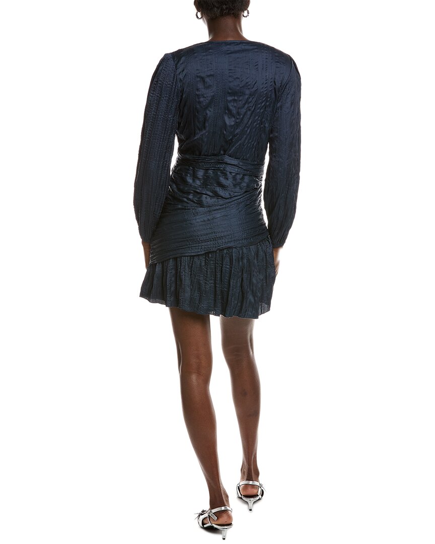 Maje Crinkled Mini Dress