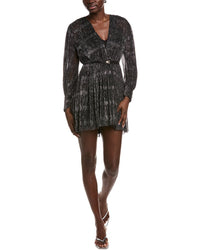 Maje Metallic Mini Dress