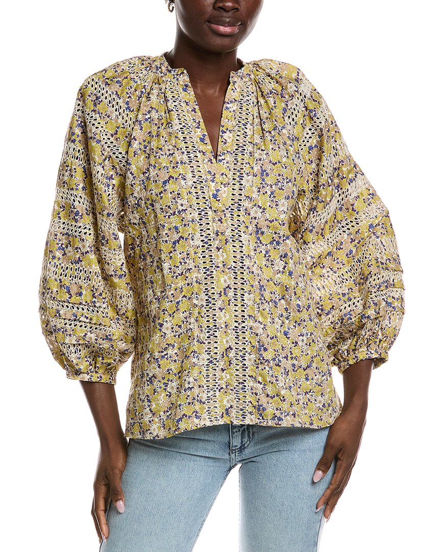 Maje Embroidered Top