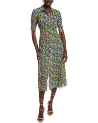 Maje Floral Shirtdress