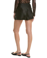 Maje Linen-Blend Short