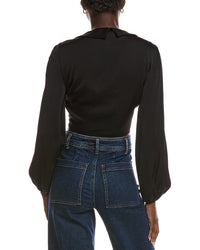 Maje V-Neck Top