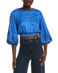 Maje Balloon Sleeve Blouse