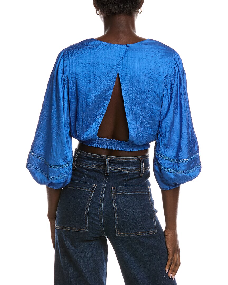 Maje Balloon Sleeve Blouse