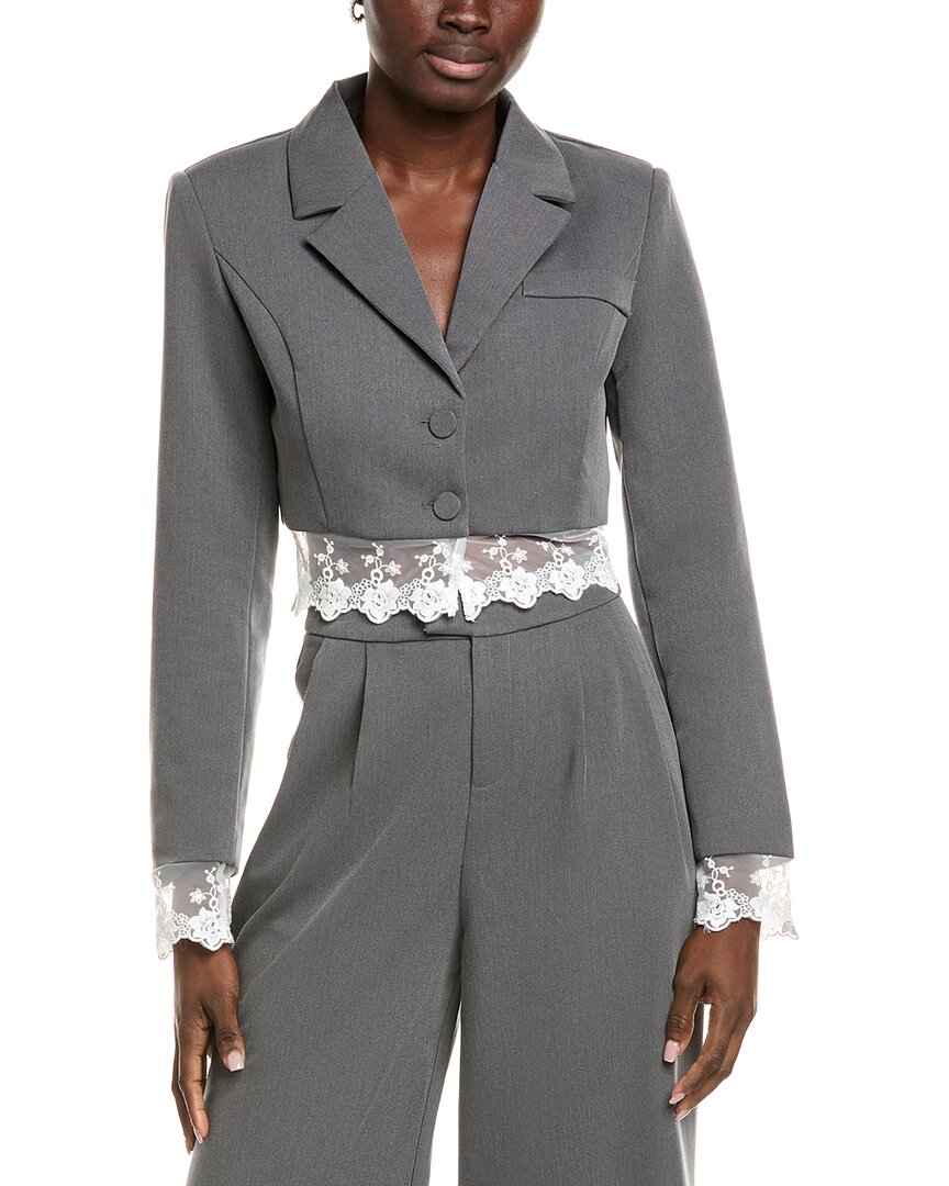 Gracia Crop Blazer