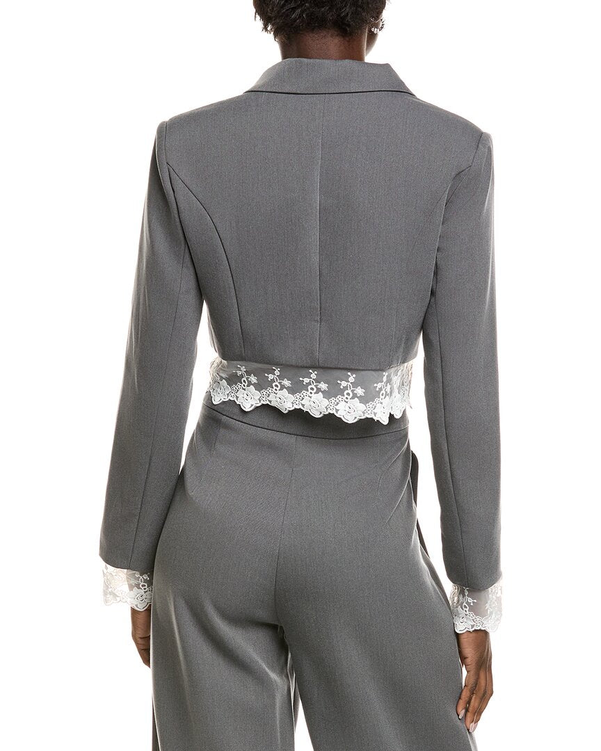 Gracia Crop Blazer