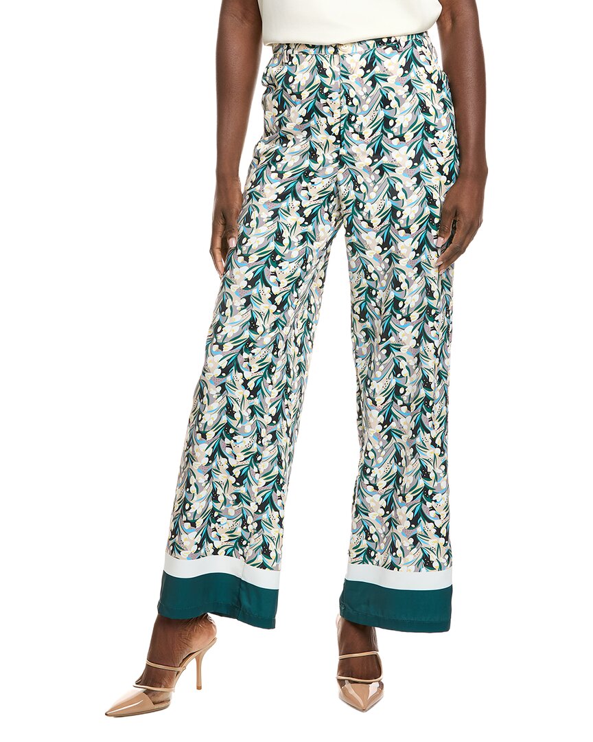 Gracia Floral Print Wide Leg Pant