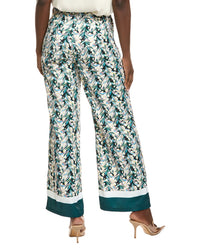 Gracia Floral Print Wide Leg Pant