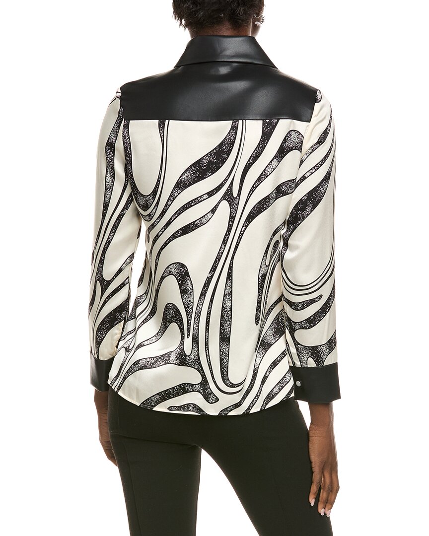 Gracia Pearl Snap Blouse