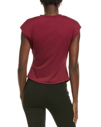 Gracia Draped Cinched Side T-Shirt