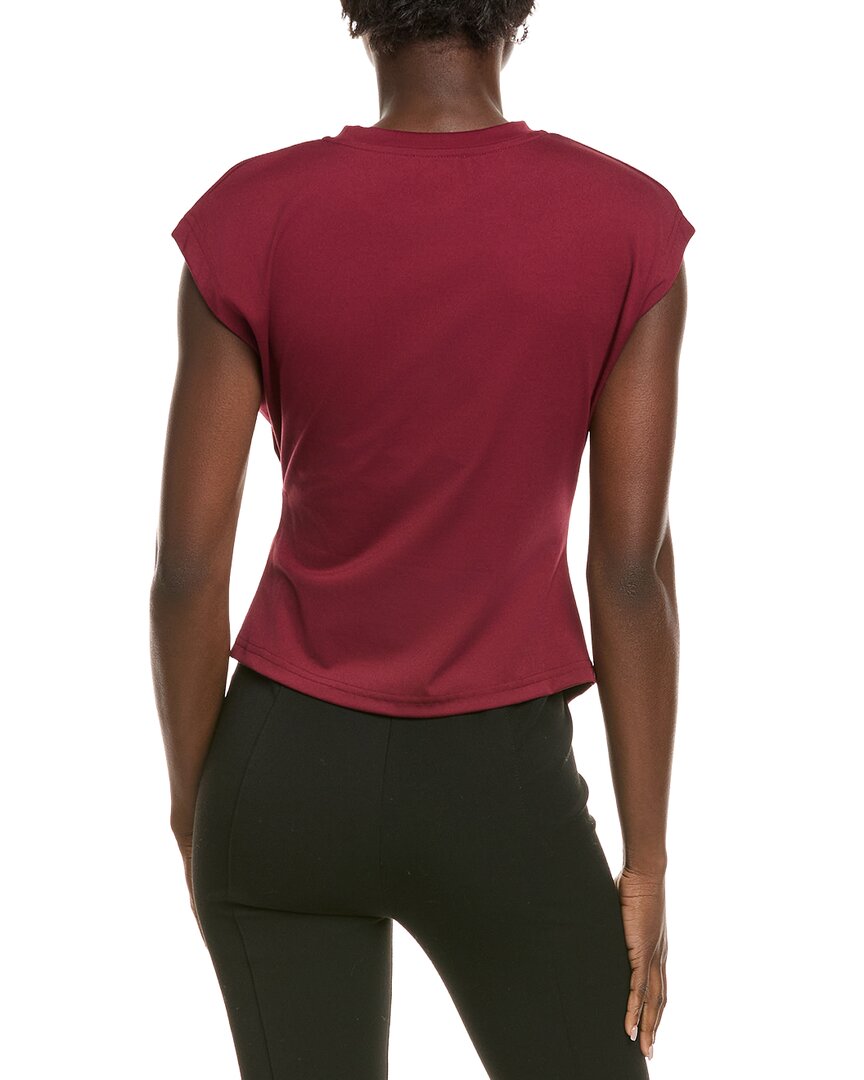 Gracia Draped Cinched Side T-Shirt