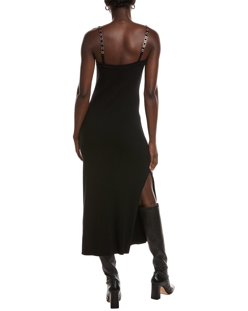Maje Ribbed Midi Tank Dress