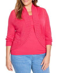 Nic+Zoe Plus Bolero Cardigan
