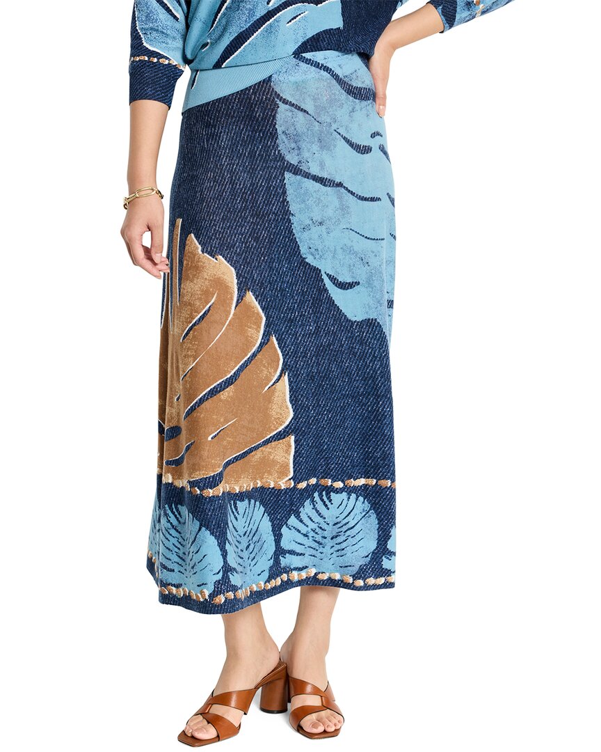 Nic+Zoe Petite Twilight Front Knit Skirt