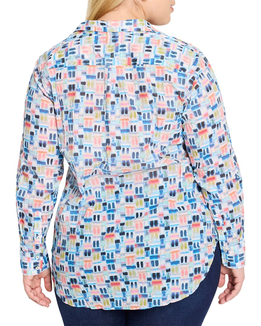 Nic+Zoe Plus Portofino Boyfriend Shirt