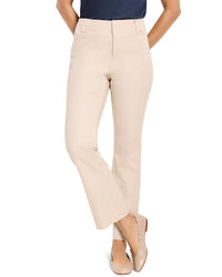 Nic+Zoe Plus Plaza Demi Boot Cotton Bi-Stretch Pant