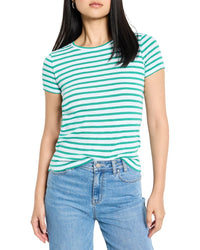 Nic+Zoe Petite Striped T-Shirt