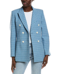 Sandro Woven Suit Blazer
