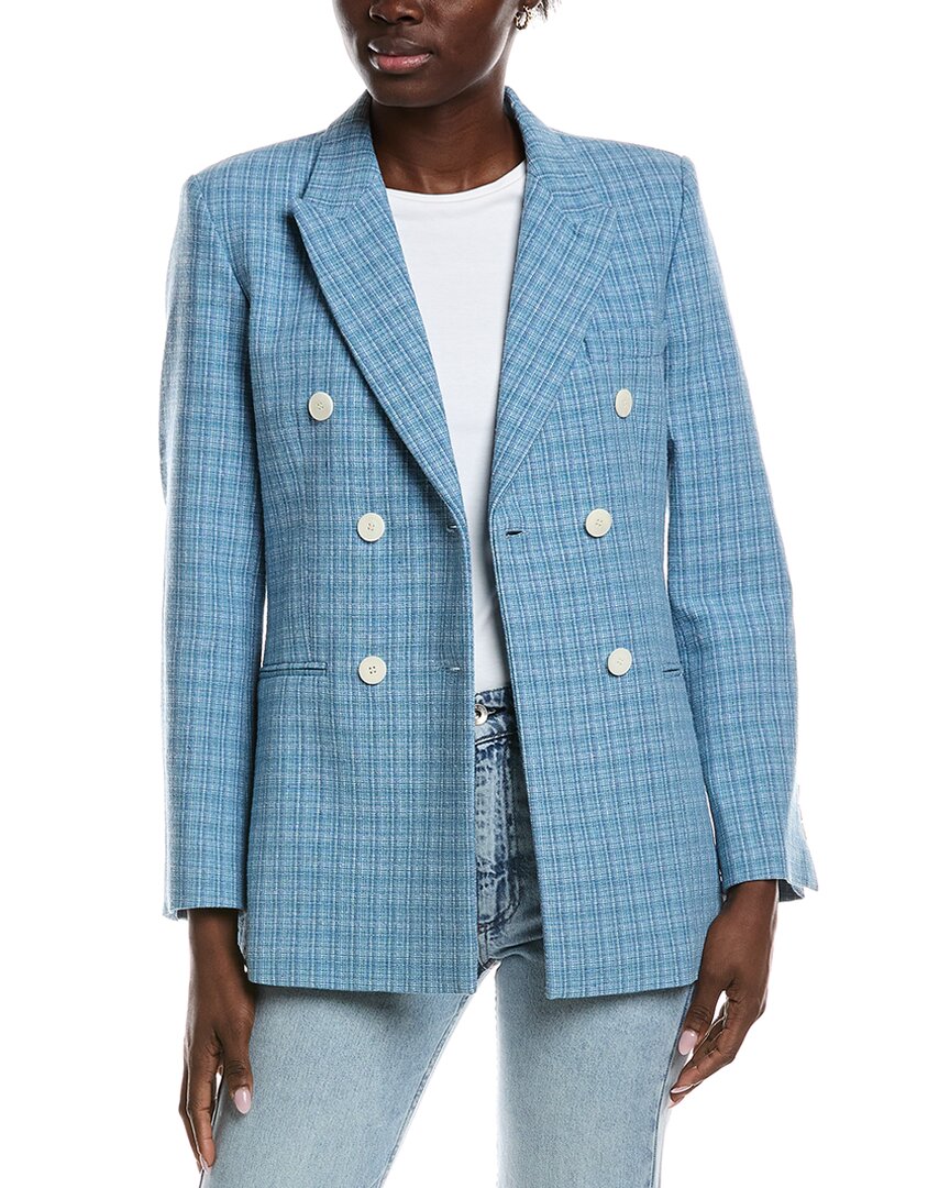 Sandro Woven Suit Blazer