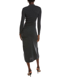 Sandro Wool & Cashmere-Blend Knit Maxi Dress