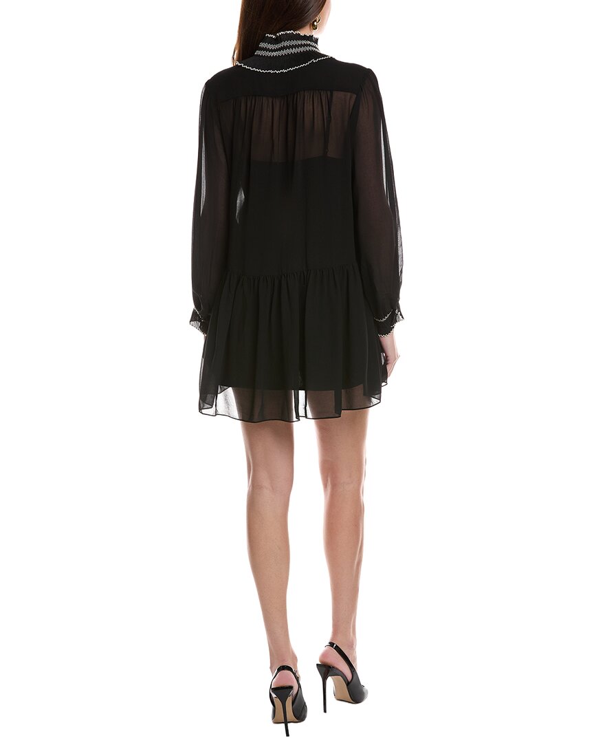Sandro Woven Mini Dress