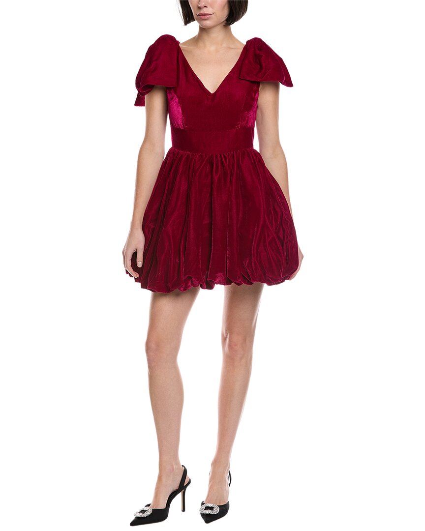 Fate Velvet Cocktail Dress