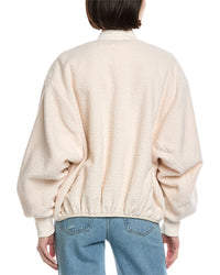 Fate Teddy Fleece Bomber Jacket