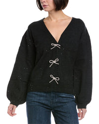 Fate Mixed Media Cardigan