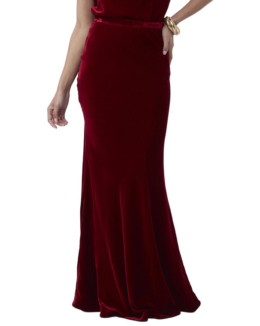 Trina Turk Rabina Silk-Blend Skirt