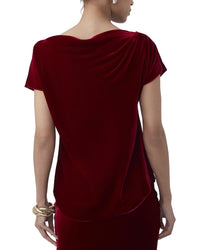 Trina Turk Sintha Silk-Blend Top