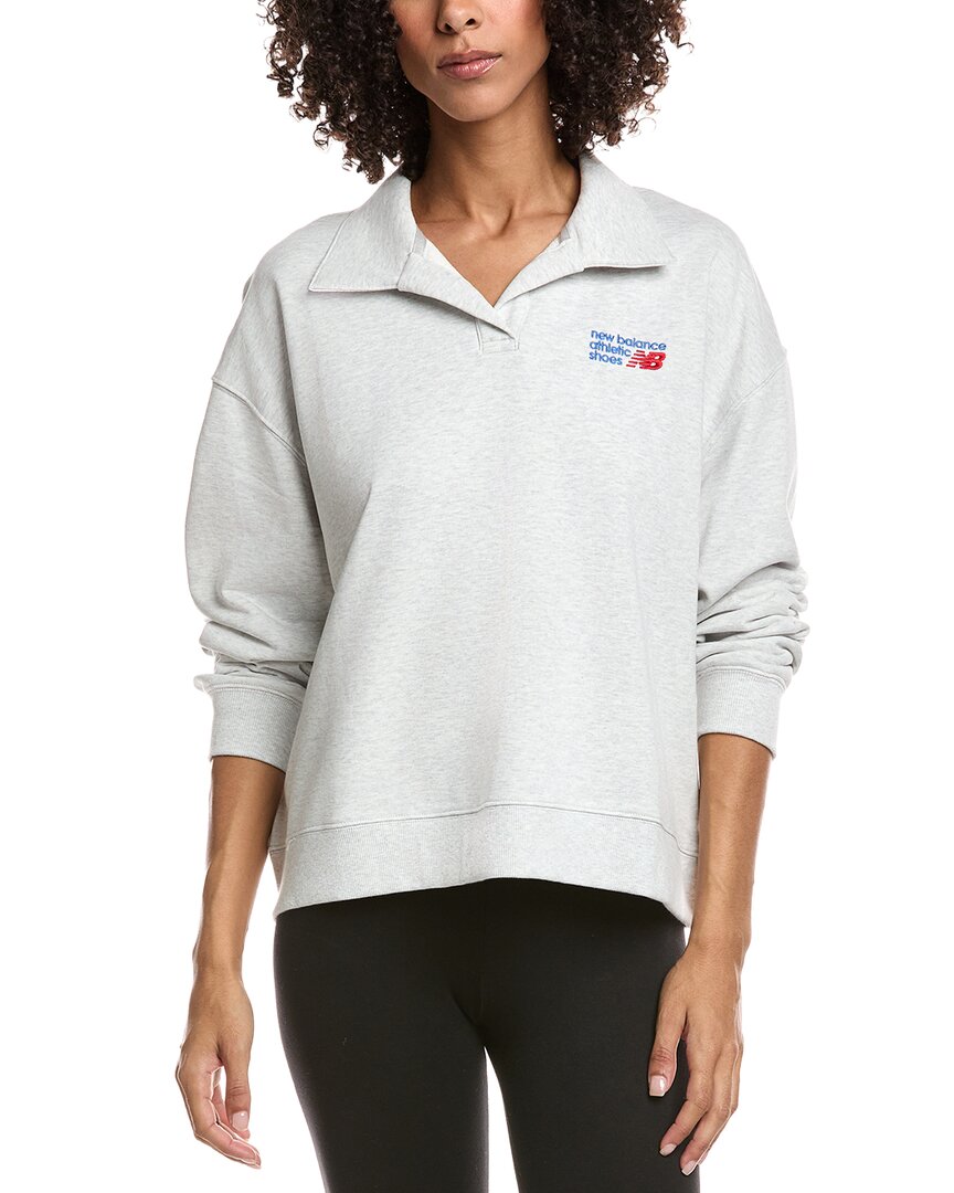 New Balance New Balance French Terry Polo Sweatshirt
