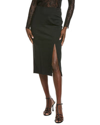 Kenneth Cole Pull On Column Slit Skirt