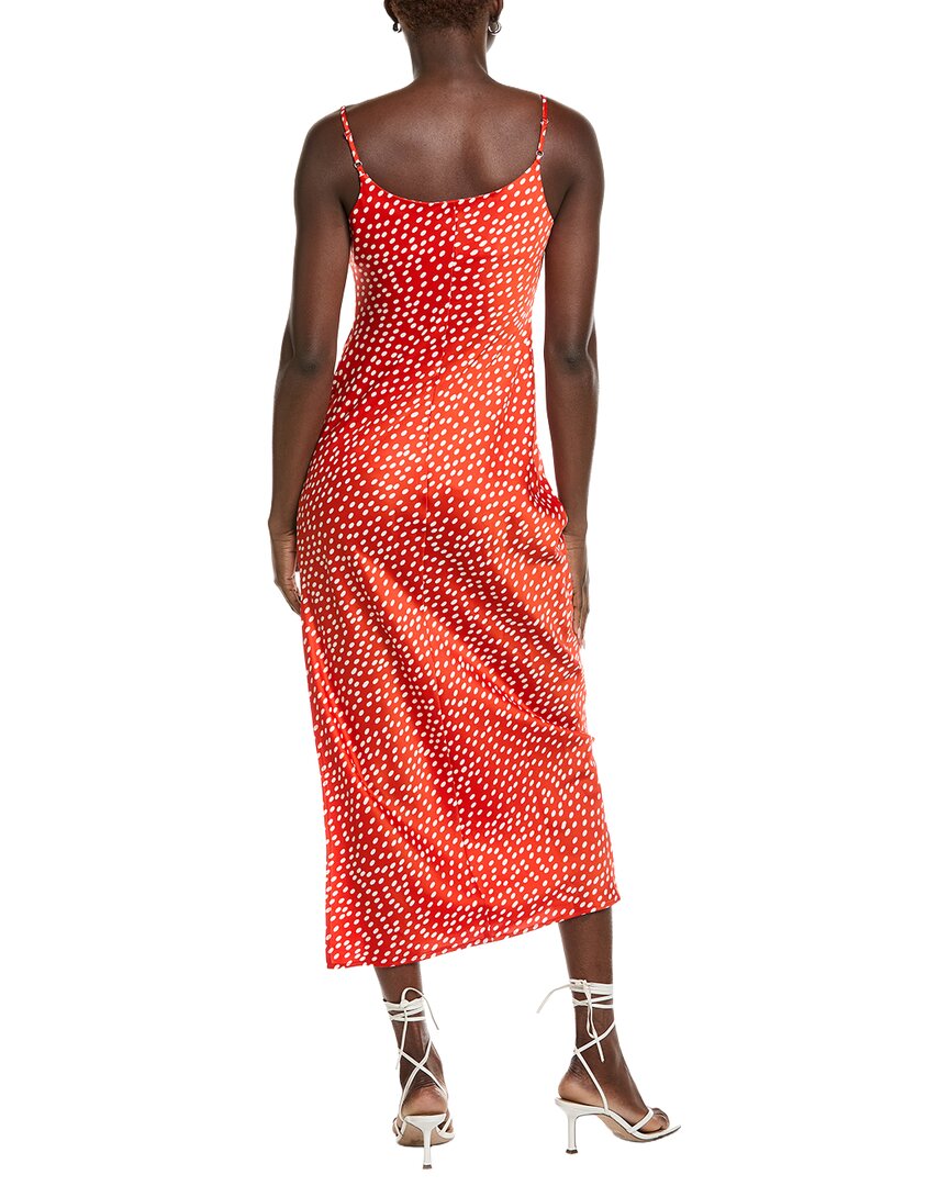Kenneth Cole Polka Dot Maxi Slip Dress