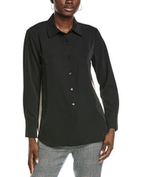 Kenneth Cole Oversized Button Front Shirt
