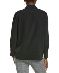 Kenneth Cole Oversized Button Front Shirt
