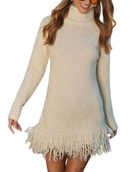 Luna Tuccini Wool-Blend Sweaterdress