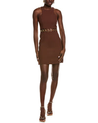 Michael Kors Collection Ring Cutout Mini Dress