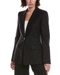 Michael Kors Collection Georgina Wool & Silk-Blend Jacket