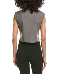 Kenneth Cole Oversized Belted Vest