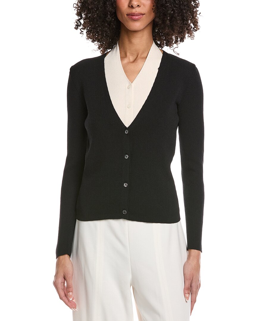 Kenneth Cole Ribbed Cardigan