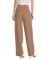 Kenneth Cole High-Rise Pintuck Wide Leg Pant