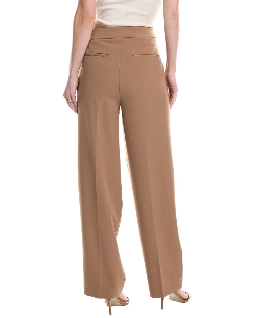 Kenneth Cole High-Rise Pintuck Wide Leg Pant