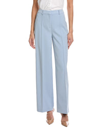 Kenneth Cole High-Rise Pintuck Wide Leg Pant