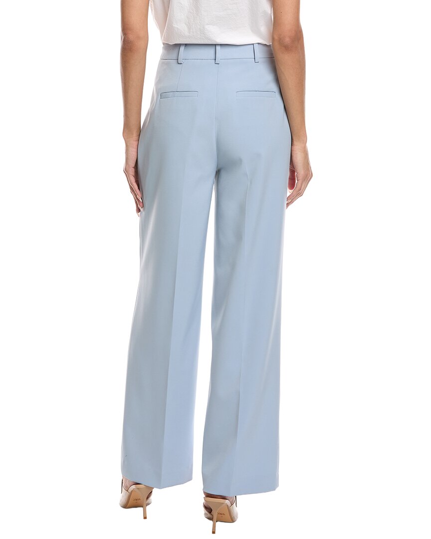 Kenneth Cole High-Rise Pintuck Wide Leg Pant