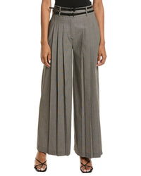 Kenneth Cole Kenneth Cole High-Rise Pleated Wide Leg Pant