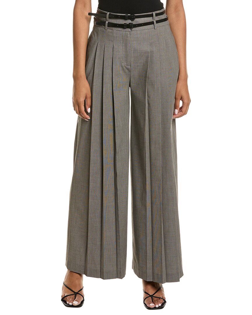 Kenneth Cole Kenneth Cole High-Rise Pleated Wide Leg Pant