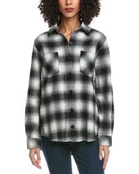 Bella Dahl Bella Dahl Oversized Wool-Blend Shacket
